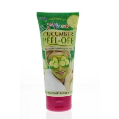 Afbeelding van Montagne 7th Heaven gezichtsmasker cucumber peel off 100 g