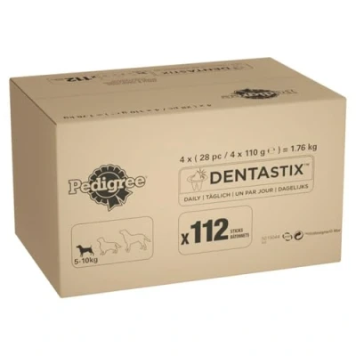 Afbeelding van PEDIGREE® DENTASTIX™ Daily Oral Care Karton Mega Pack Kleine Honden 112 stuks (4x4x7st).