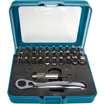 Afbeelding van Makita P 79790 Schroefbitset 32 delig ratel