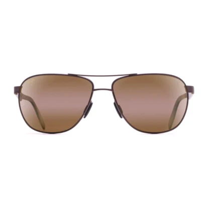 Afbeelding van Maui Jim Castles Zonnebril, Heren, Maat: One Size, Matte chocolate