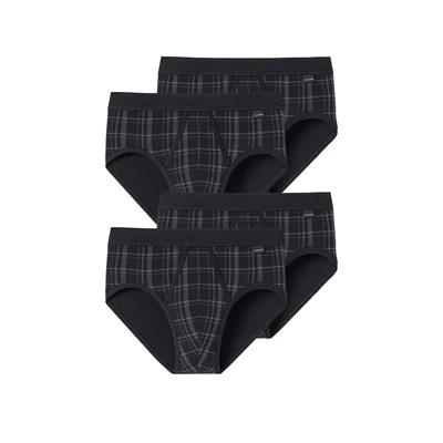 Afbeelding van SCHIESSER Slip &#039;Original Classics&#039; grijs / zwart