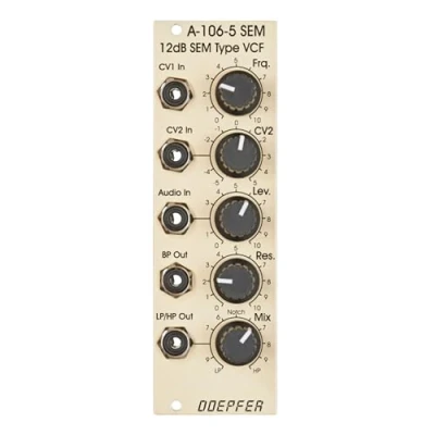 Afbeelding van Doepfer A 106 5 SE SEM Filter Special Edition modular synthesizer