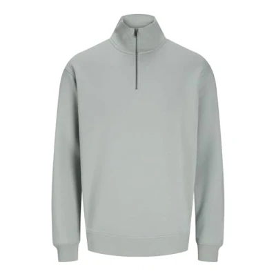 Afbeelding van Jack &amp; Jones Jjebradley HALF ZIP NOOS Sweater, Heren, Maat: XXL, Iceberg green