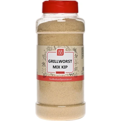 Afbeelding van Van Beekum Specerijen Grillworst Mix Kip Strooibus 400 gram