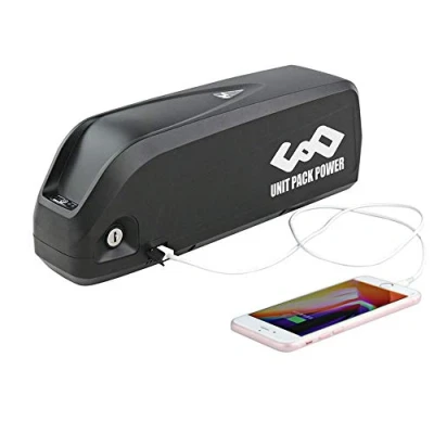 Afbeelding van Unit Pack Power E bike accu, 48 V, 15 Ah, 1000 W, 750 500 fietsaccu, lithium ionen geschikt voor Bafang motoren en andere naafmotoren