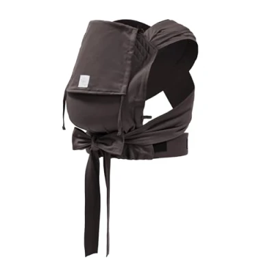 Afbeelding van Stokke Limas Draagzak, Espresso Bruin Versie 2023 (OCS) Draagzak voor pasgeborenen met halve gesp Drie draagopties Veilig vanaf de geboorte en tot 15 kg