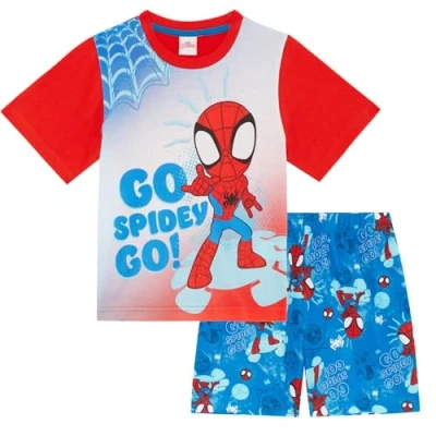 Afbeelding van Spidey &amp; Friends Spiderman Korte Pyjama, Vrienden, 5 6 jaar