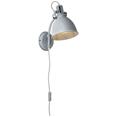 Afbeelding van Brilliant Industriële Wandlamp &quot;Jesper&quot; Betonlook Grijs