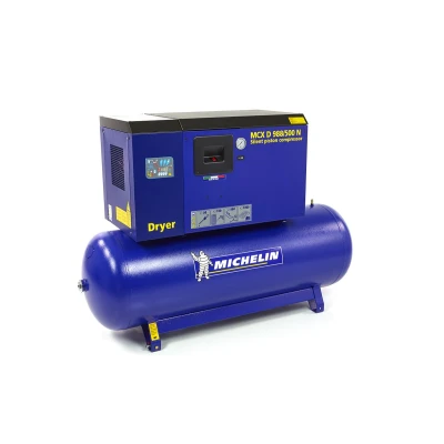 Afbeelding van Michelin 10 PK 500 Liter Gedempte Compressor MCXD 988/500 N MET DROGER
