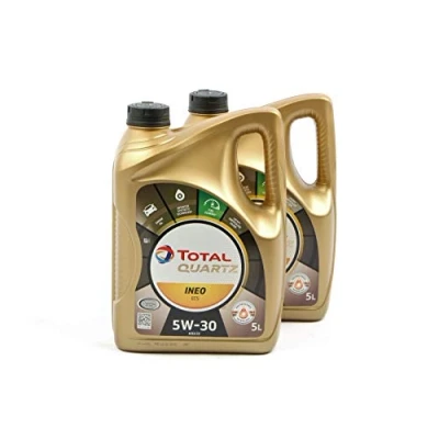 Afbeelding van 2 x motorolie Total Quartz Ineo ECS 5W 30 5L