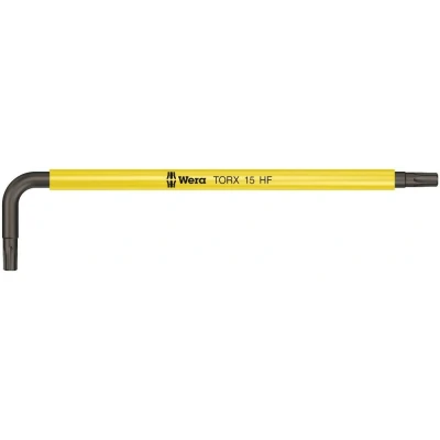 Afbeelding van Wera 967 SL HF multicolour stiftsleutel met vasthoudfunctie torx t15 x 90mm