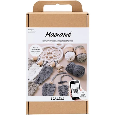 Afbeelding van Macramé Creotime DIY 16 delig