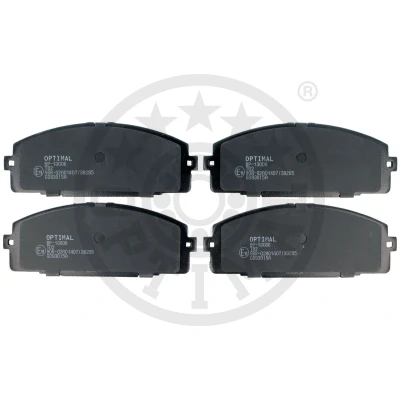 Afbeelding van OPTIMAL BP 13006 Remblokkenset Vooras Excl. slijtage waarschuwingscontact TOYOTA: Hiace 4 Bus