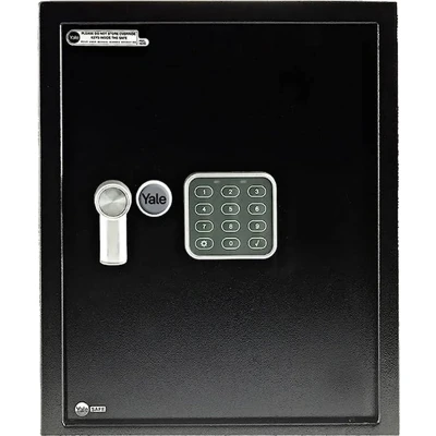 Afbeelding van Yale Elektronische Sleutelkluis Sleutelkast Cijferslot Sleutelbox voor 48 sleutels 365 x 300 100 mm Zwart