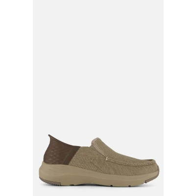 Afbeelding van Skechers Hands Free Slip ins Instappers taupe Heren Maat 48.5