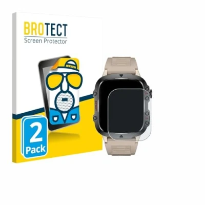 Afbeelding van BROTECT Screenprotector voor Sanorum QX11 GR 1.96&quot; Folie Beschermfolie matte (2 Stuks)