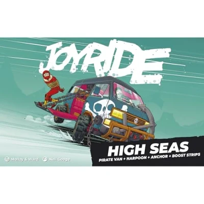 Afbeelding van Rebellion Unplugged: Joyride: High Seas Uitbreiding, Piratenthema, Car Combat Bordspel, Nieuwe Obstakels &amp; Racetrack Elementen, Leeftijd 12+, 2 4 Spelers