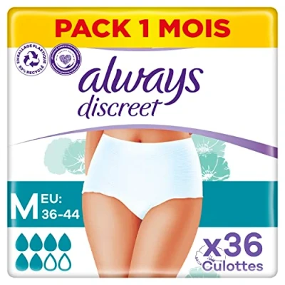 Afbeelding van 4x Always Discreet Broekjes M 9 stuks
