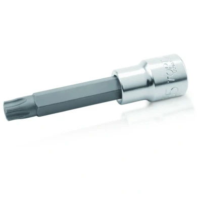 Afbeelding van Torx inzetstuk TOPTUL 1/2 Pentacle T40 5 kant lang(100mm)