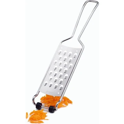 Afbeelding van Triangle Grove Rasp Met Handvat 32 cm Zwart Opvangbakje