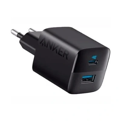 Afbeelding van Anker 323 Dual USB C Snellader Zwart