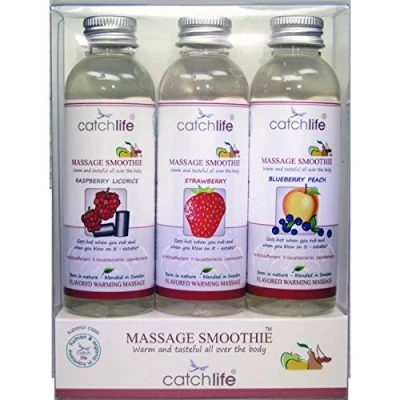 Afbeelding van Glijmiddel Nature Body 3 x 75 ml Aardbei Perzik Framboos