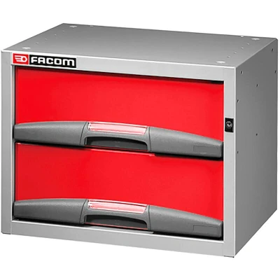 Afbeelding van Facom Matrix lage kast met 2 laden F50000041