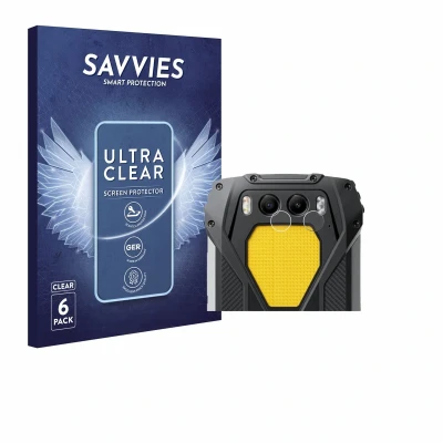 Afbeelding van Savvies Screenprotector voor Blackview BV7300 (ALLEEN Camera Lens) Folie Beschermfolie transparant (6 Stuks)