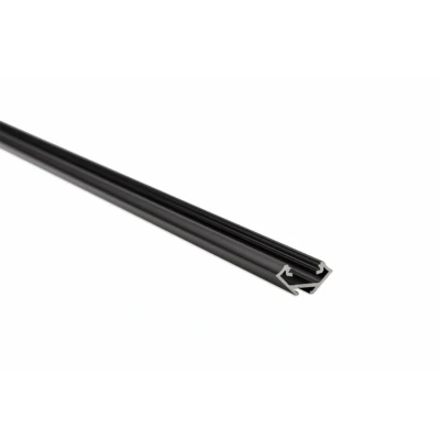 Afbeelding van LED Profiel 1 meter 23mm HOEK DESIGN C ZWART