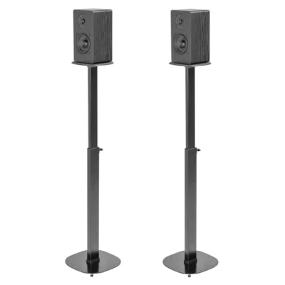Afbeelding van Speaker standaard universeel hoogte verstelbaar luidspreker geluidsboxen set van 2 stuks