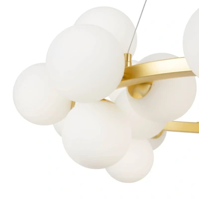 Afbeelding van Maytoni Dallas hanglamp 25 lichts, rond, goud