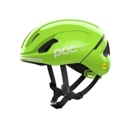 Afbeelding van POC POCito Omne MIPS kinderfietshelm is ontworpen om jonge fietsers te helpen hun vaardigheden ontwikkelen, Fluorescerend Geel/Groen, XS (48 52 cm)