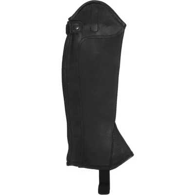 Afbeelding van Mondoni Braga minichaps voor dames of herensex zwart maat:m
