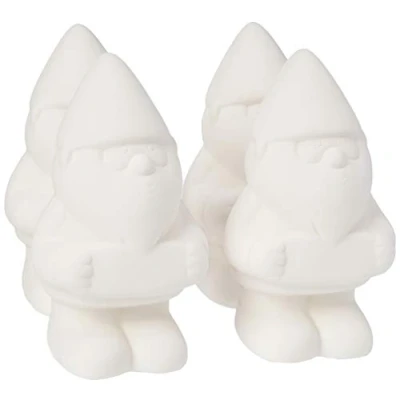 Afbeelding van Baker Ross AF428 dwerge van keramiek, voor kinderen, ter decoratie, 4 stuks kunst en handwerk,keramiek.