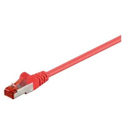 Afbeelding van S/FTP CAT6 Gigabit netwerkkabel / rood LSZH 3 meter
