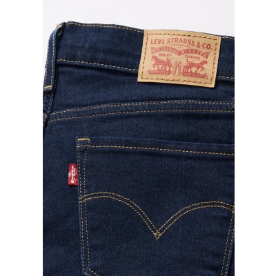 Afbeelding van Levi&#039;s 314 Shaping Straight Jeans leg jeans, Dames, Maat: 26x32, Darkest sky blue