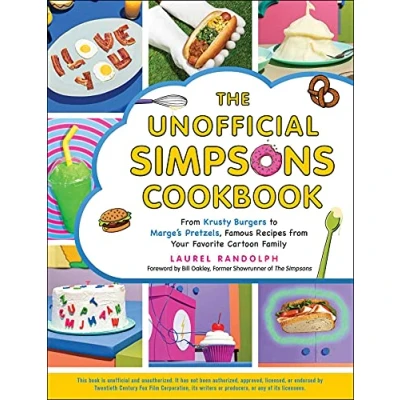Afbeelding van The Unofficial Simpsons Cookbook: from Krusty Burgers to Marge&#039;s Pretzels, Famous Recipes Your Favorite Cartoon Family