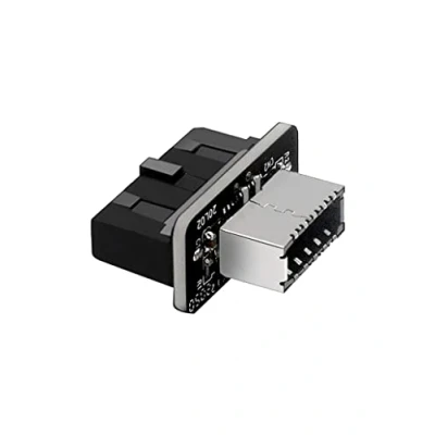 Afbeelding van Internal 19 pin male (USB 3.0) to USB 3.1 Type E 20 Key A, (180)