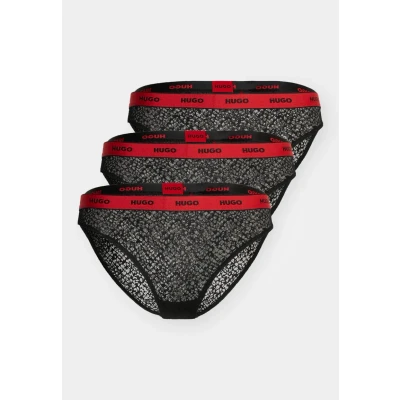Afbeelding van HUGO Brief 3 PACK Slip, Dames, Maat: XS, Black