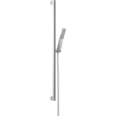 Afbeelding van hansgrohe pulsify e doucheset 100 1jet ecosmart met glijstang 90 cm chroom 24381000