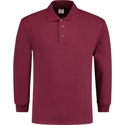 Afbeelding van Tricorp Polosweater Casual Rood Maat 3XL