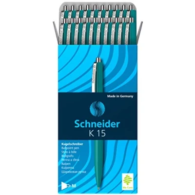 Afbeelding van Schneider balpen K15 groen 20 stuks S 3084