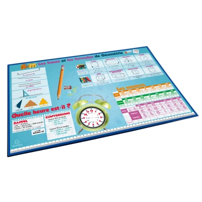 Afbeelding van Onderlegger PVC 37,5 x57,5cm Wiskunde per 10