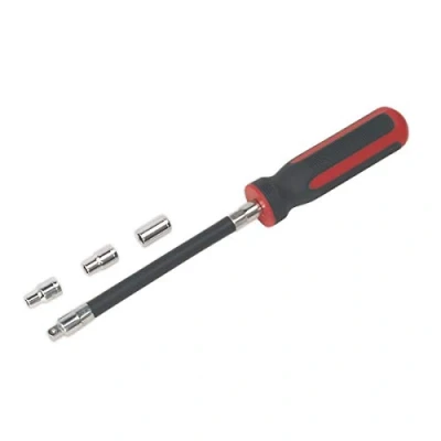 Afbeelding van Sealey VS063 flexibele slang Clip moer Driver Set 4 st 5, 6 &amp; 7 mm