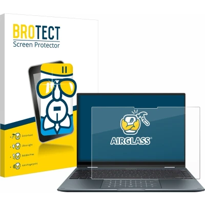 Afbeelding van BROTECT Screenprotector voor ASUS ZenBook 14 Flip OLED Folie Beschermfolie Beschermglas transparant