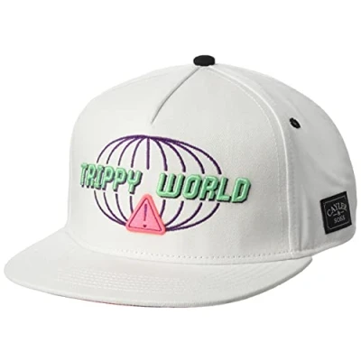 Afbeelding van Cayler &amp; Sons Trippy World Pet, Heren, Maat: One Size, White/mc