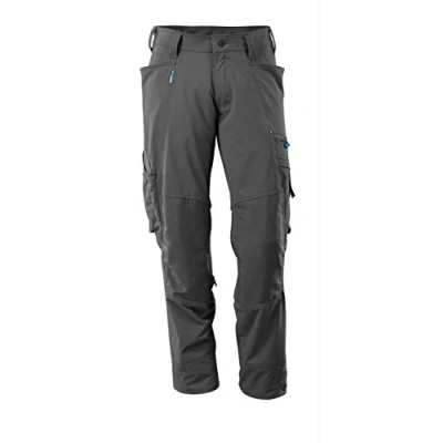 Afbeelding van Mascot Advanced Stretch Werkbroek met Kniezakken C54 82cm 18 Donkerantraciet