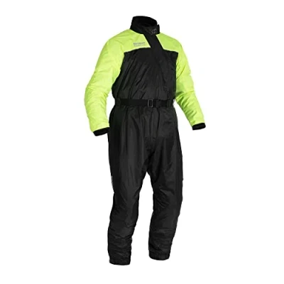 Afbeelding van Oxford Producten Rainseal Oversuit Motorpak voor nat weer, Zwart/Fluo, XL