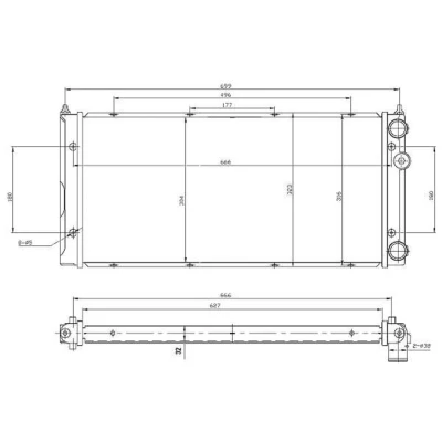 Afbeelding van NRF Radiateur 53960