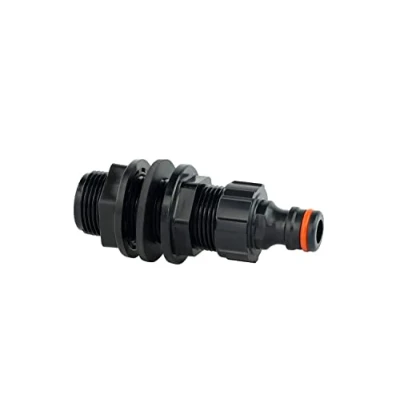 Afbeelding van GASMIS Regentondoorvoer tondoorvoer 3/4 inch buitendraad tankdoorvoer met kraanaansluiting, 1 stuk